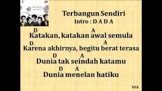 Terbangun Sendiri (lirik dan chord) - NOAH chords