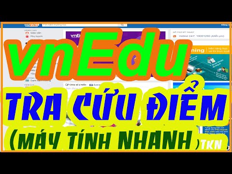 vnEdu tra cứu điểm (vnedu tra cứu điểm 2020 trường trung học cơ sở)