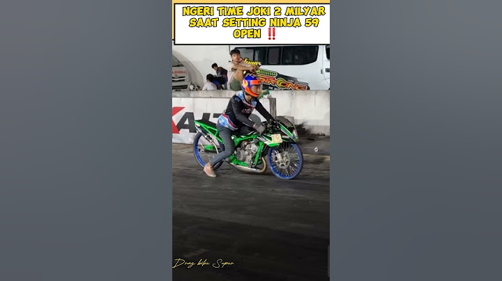 BENG BUNHO NYETING 59 OPEN UNTUK BERSAING DENGAN TEKNO TUNER #dragrace #teknotunner #ebon