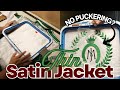 How to AVOID PUCKERING on thin materials | Embroidery Business Vlog working on orders | Tajima TMBP