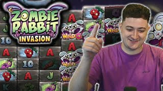 STAKE EXCLUSIVE! - Plants Vs Zombies Inspired Slot Game!  Zombie Rabbit Invasion! - Rate Or Hate? screenshot 4