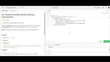 Leetcode Weekly Contest 418 All Solutions | #algorithm #education