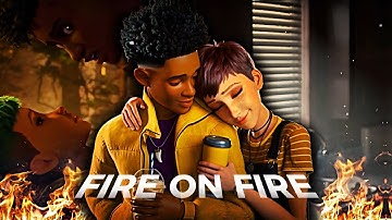 Darius & Brooklynn - FIRE ON FIRE || Jurassic World: Chaos Theory [love story]