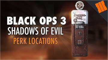 Shadows Of Evil: "How To Find Perks"/"Juggernog Location" - (Black Ops 3 Zombies)