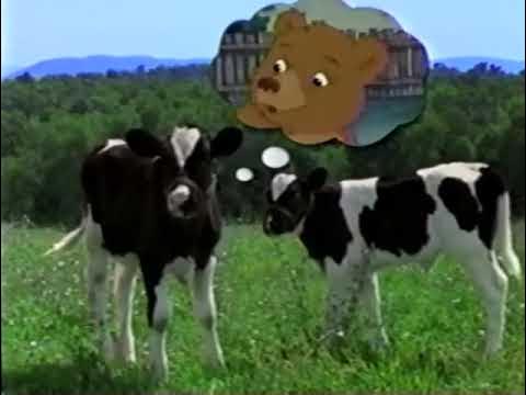 Nickelodeon (1998) Bumper - Nick Jr - Bumper Cows - Little Bear