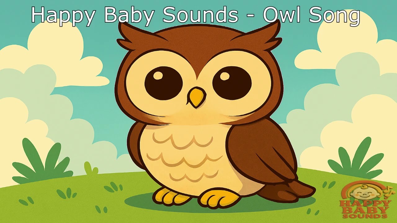 Owl Song | Fun Animal Sounds & Rhymes | Animals for Kids Album | Happy Baby Sounds
