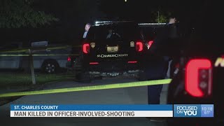 St. Charles County officer shot man dead after he charged him with knife, police say