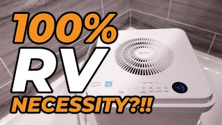 Midea Cube Dehumidifier Review // Best RV Dehumidifier? // Unique Form Factor to Control RV Humidity