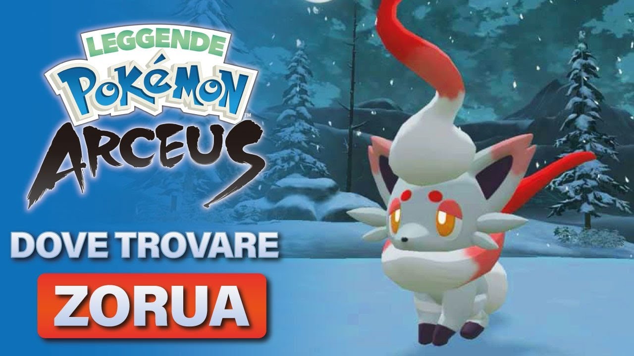 Dove Trovare ZORUA FORMA HISUI su Pokémon Leggende Arceus!
