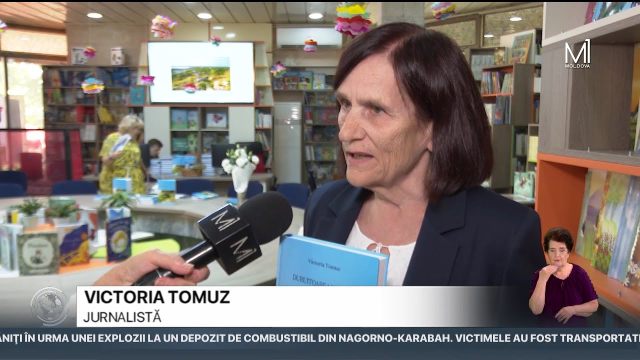 Jurnalista Victoria Tomuz - lansare de carte despre satul natal, Duruitoarea Veche