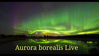 Norther lights / Aurora borealis live Oulu Finland screenshot 5