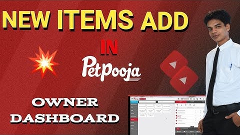 Petpooja billing software New Item add kaise kare|New Item add in Pet Pooja Billing|owner dashboard