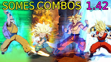 Some COMBOS from the NEW DBFZ PATCH 1.42