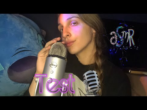test du micro 🎙️ASMR