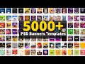 5000 multipurpose banners templates download in psd files sheri sk