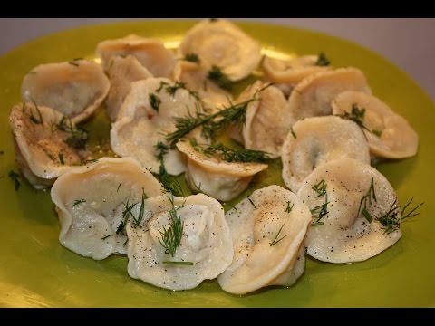 Видео рецепт Пельмени с рубленым мясом