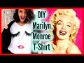 ♕ DIY Marilyn Monroe T-Shirt ♕ | BigAppleBeauty