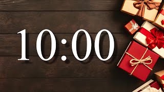10 Minute Christmas Gifts Timer (Alarm at End)