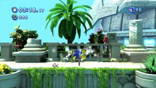 Sonic Generations: Red Rings Guide/100% Walkthrough - Sky Sanctuary Zone (Act 1) [Classic] [HD]