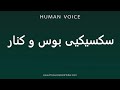 How To Pronounce سکسیکیی بوس و کنار How To Pronounce سکسیکیی بوس و کنار