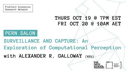 Surveillance and Capture: An Exploration of Computational Perception