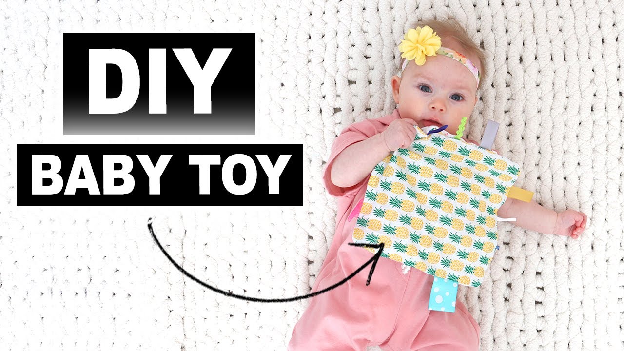 Diy Baby Crinkle Paper Toy Blanket