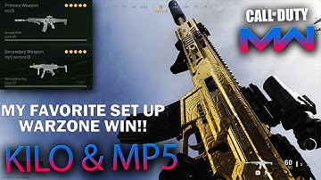 KILO & MP5 BEST CLASS SET UP TO GET EASY WARZONE WIN!