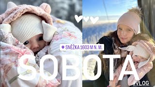 První sníh a výlet na Sněžku | naše sobota | Mimi&já