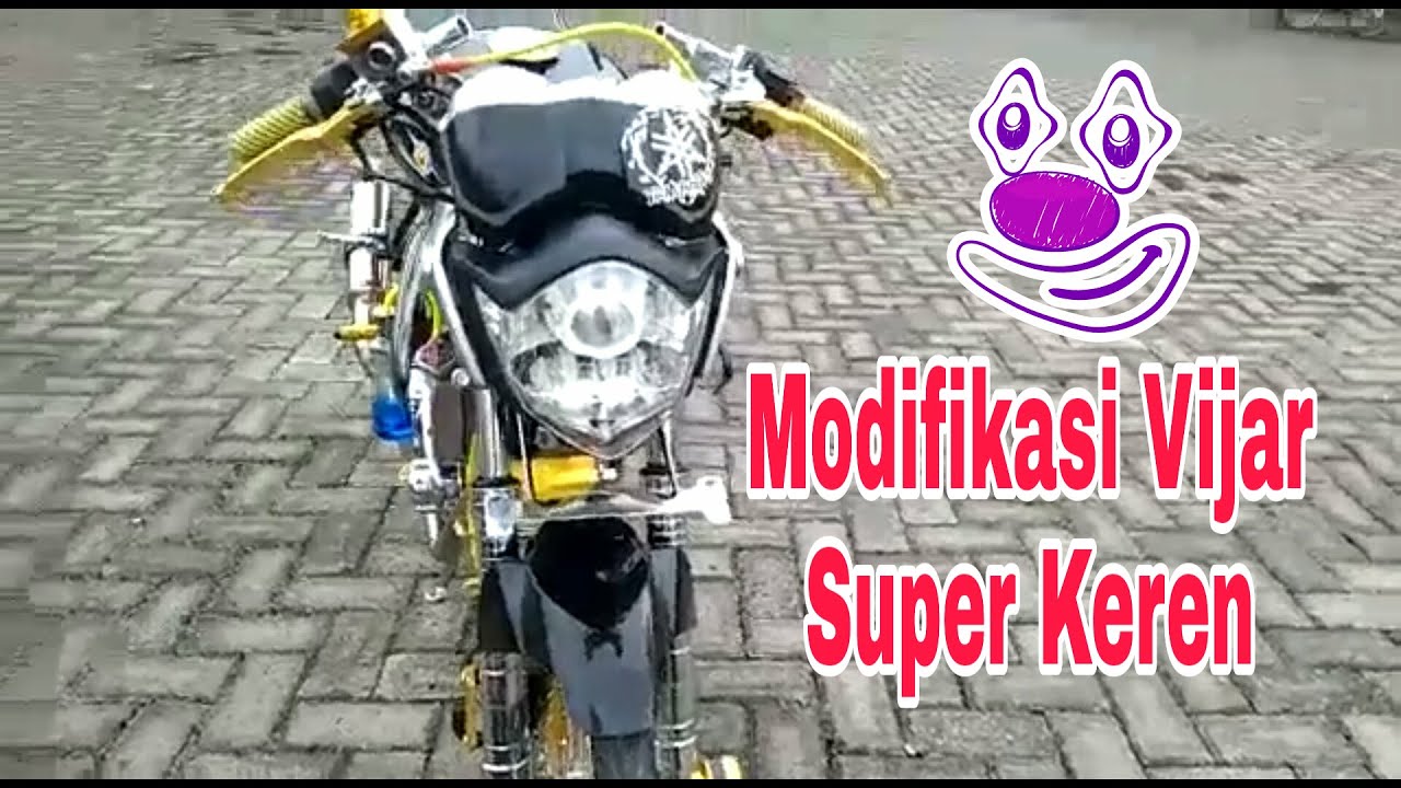 Modifikasi Vixion Jari Jari Review Vixion Hitam Youtube