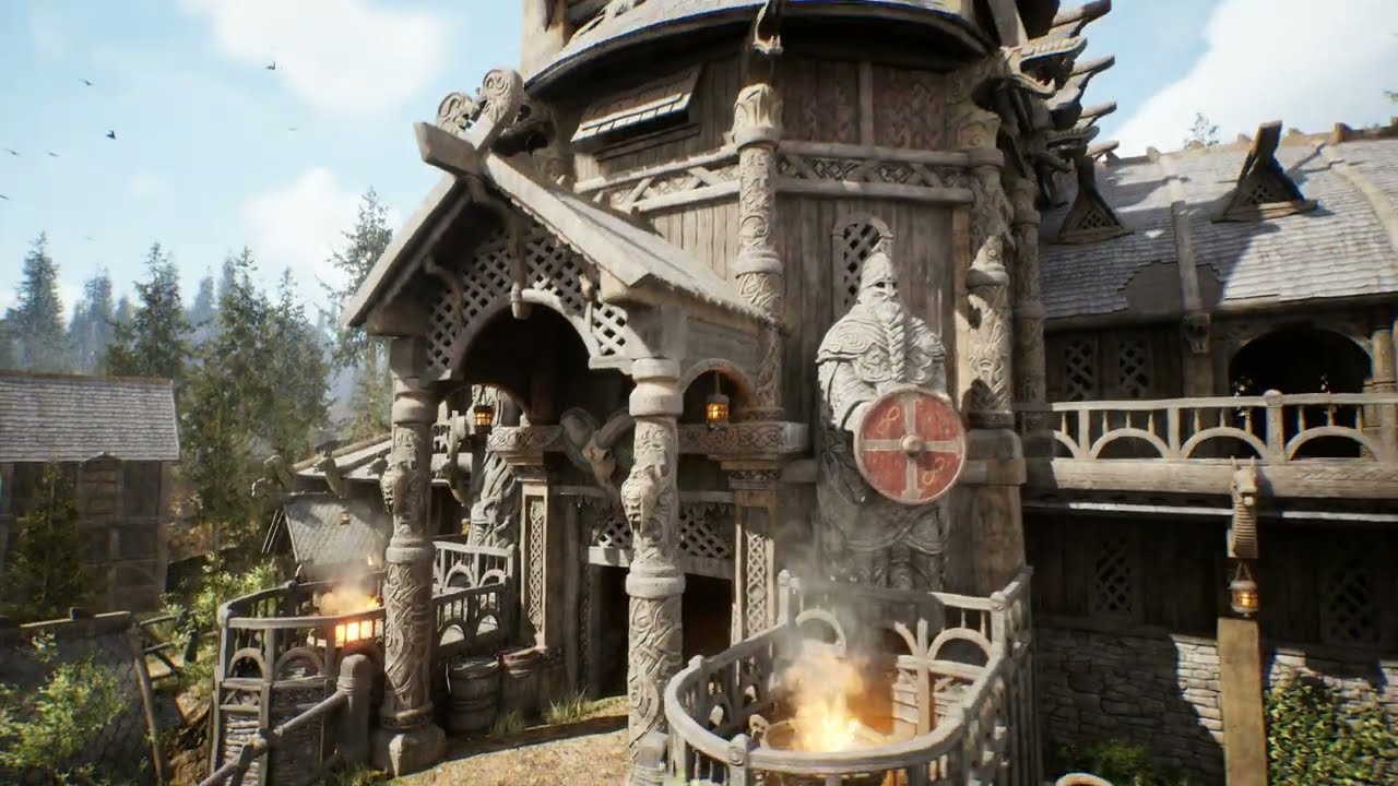 [For honor] Viking Village Fan Art - 3D Environment Art Portfolio