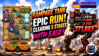 Creating another Unstoppable Rampage Tank EPIC RUN!!! - Thunder Tank screenshot 4