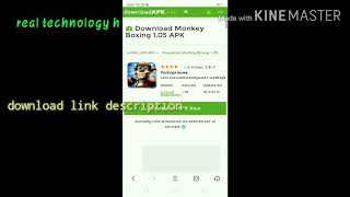 Monkey boxing game 16mb game android screenshot 5