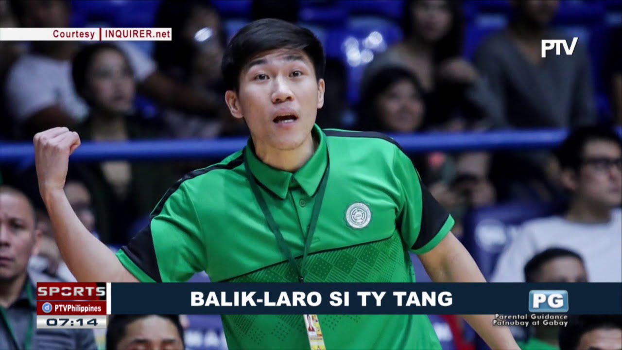 SPORTS BALITA: Balik-laro si Ty Tang