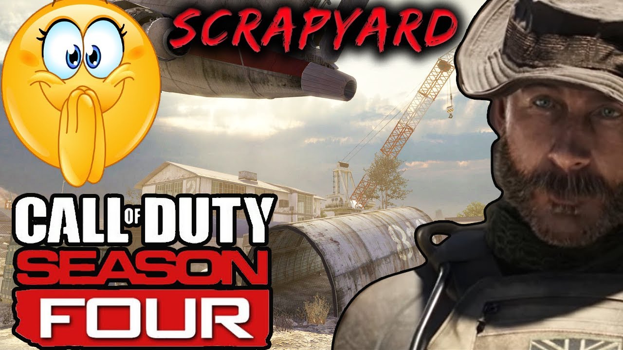 Modern Warfare Season 4 "Scrapyard" Official Gameplay (Modern Warfare Season 4 New Map Gameplay)