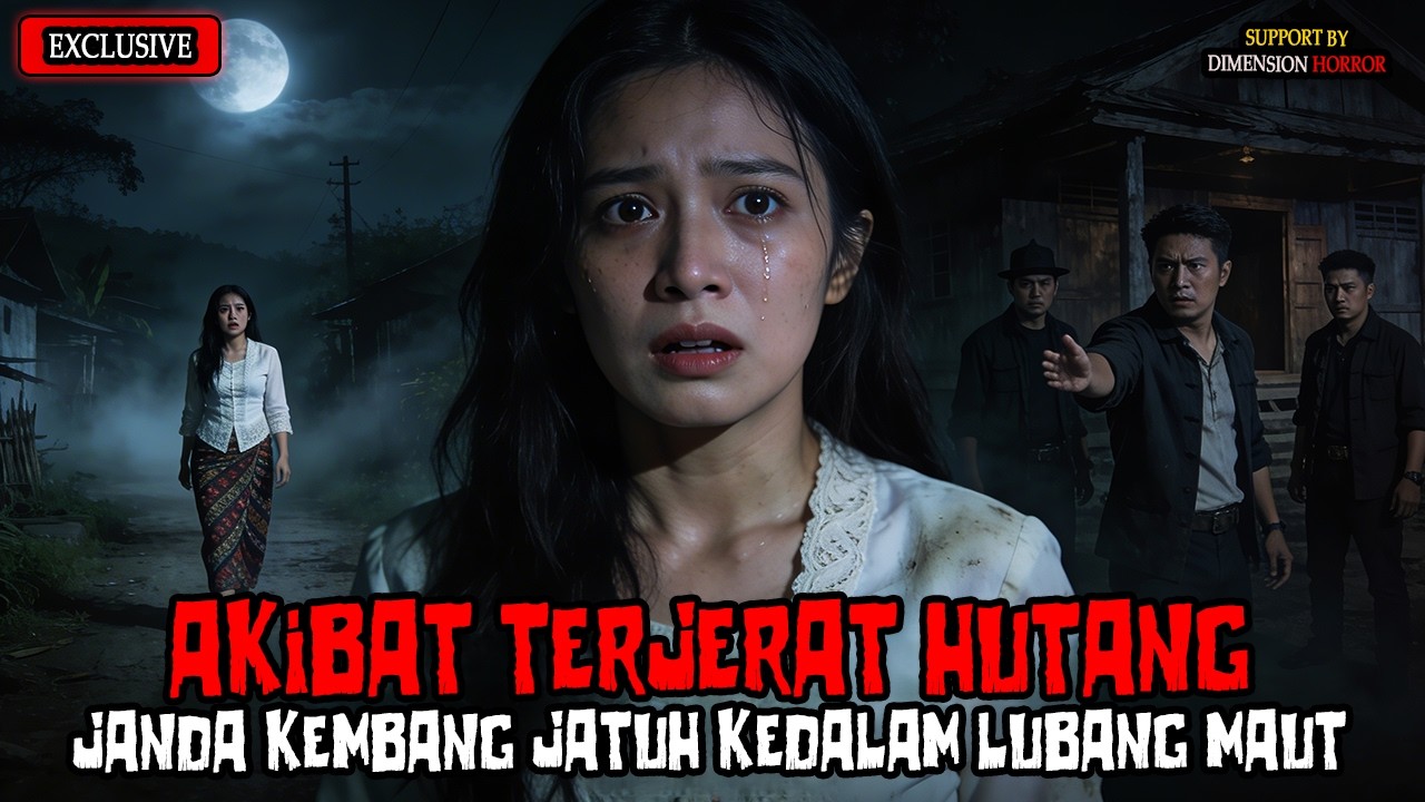 KISAH NGERI - AKIBAT TERJERAT HUTANG JANDA KEMBANG INI JATUH KEDALAM LUBANG MAUT
