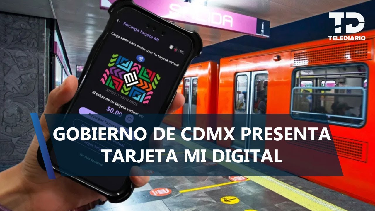 Así puedes tener tu Tarjeta de Movilidad Integrada desde tu celular