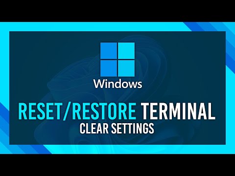 Fix/Reinstall/Reset Windows Terminal | Windows Guide