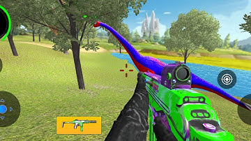 Wild Animal Hunter 3D - Dinosaur Hunter Game - Android Gameplay #142