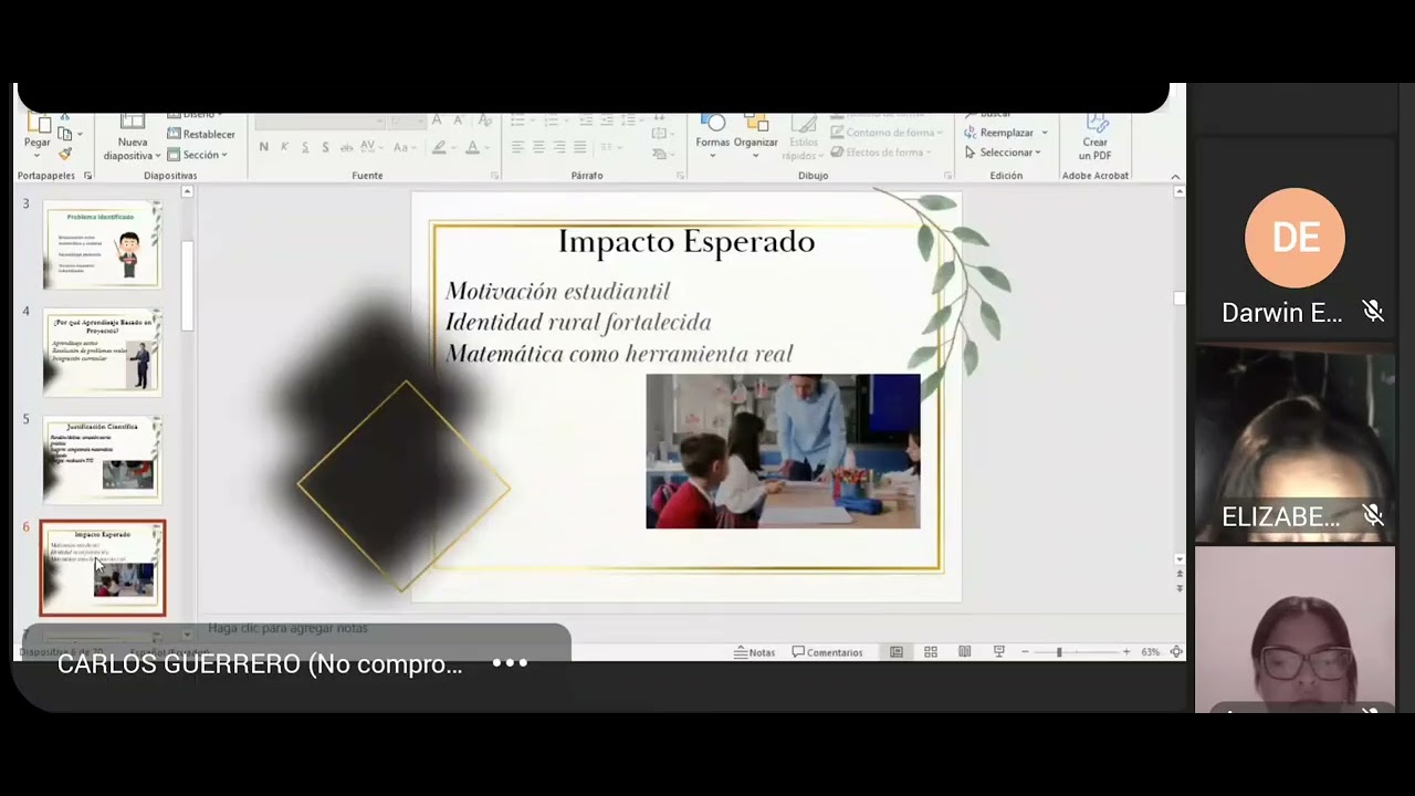 Capacitación sobre la propuesta de vinculación con la comunidad 