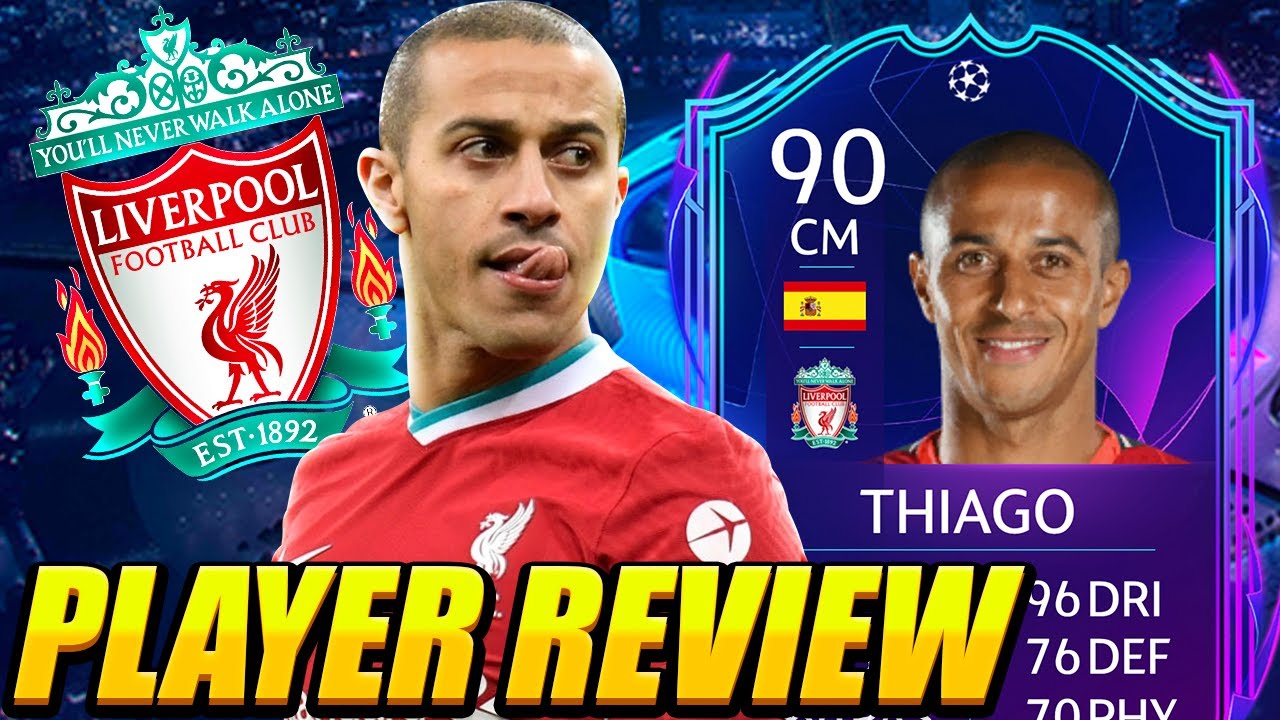 UCL WINNER! 🏆 90 RTTF THIAGO PLAYER REVIEW! ROAD TO THE FINAL THIAGO REVIEW! 90 THIAGO REVIEW!