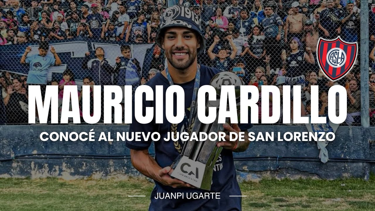 Max Cardillo 🔵🔴🔎 EL PRIMER NUEVO JUGADOR DE SAN LORENZO: MAURICIO CARDILLO - YouTube