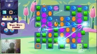 Candy Crush Saga Level 7065 - Sugar Stars, 27 Moves Completed, No Boostera