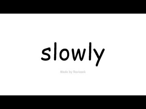 英語を学ぶ   ゆっくり