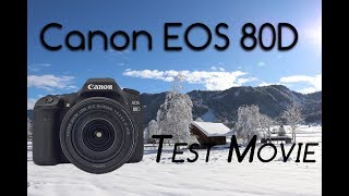 Winter at the Weissensee - a Canon EOS 80D Test Video