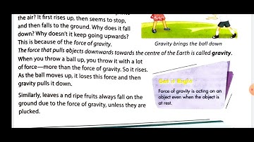 STD 4 SCIENCE | CH-11 FORCE, WORK AND ENERGY | PART-2