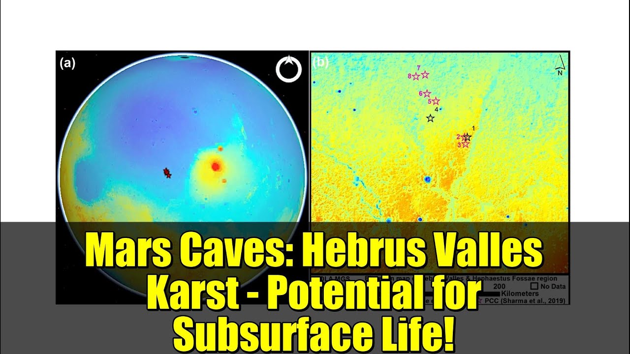 Mars Caves: Hebrus Valles Karst - Potential for Subsurface Life!
