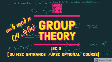 Abstract Algebra Group Theory  Lecture 3 ( Euler Function , modn )