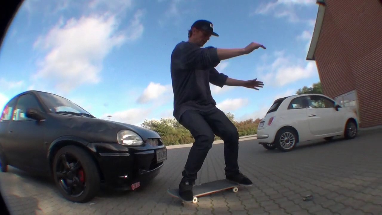 Skate my car!! YouTube