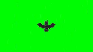 LEGO Bat 2D Animation (TEST) | GREEN SCREEN | Blender, Sony Vegas, Adobe After Effects