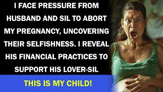 Parasitic husband and MIL feared for my lack of support so they forced me to abort my child